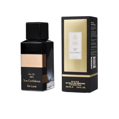 Фото Нішевий парфумерний екстракт для чоловіків True Confidence AVA-De Luxe NICHE PERFUM 100 ml AD-34 