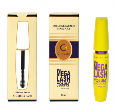 Фото Тушь для ресниц экстремальное увеличение объема The MEGA LASH Christian Christian