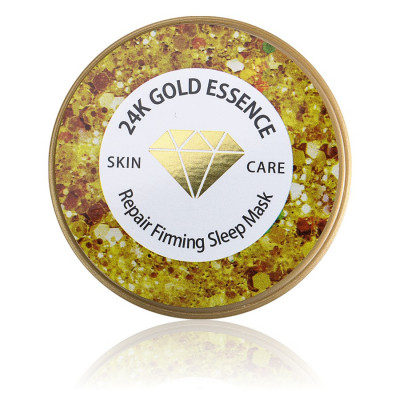 Фото Ночная омолаживающая маска для лица с 24-каратным золотом 24K Gold Essence 100 g CMD-101 XUEQIER