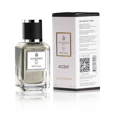 Фото Парфумована вода для чоловіків Wild Souls ACCENT Alex Horse 50 ml AA-015 Alex Horse