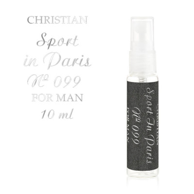 Фото Парфюмированная вода для мужчин «Sport In Paris» Christian 10 ml K-10 № 099 Christian