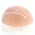 Фото Інструменти та аксесуари Конжаковий очищаючий спонж для вмивання (з рожевою глиною) Christian CSP-686