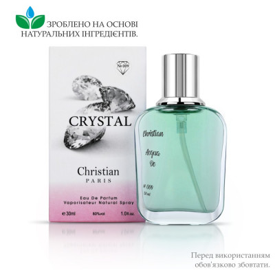 Фото Женский парфюм Crystal Christian 30 ml № 009  по мотивам "Acqua di Gioia" GIORGIO ARMANI  