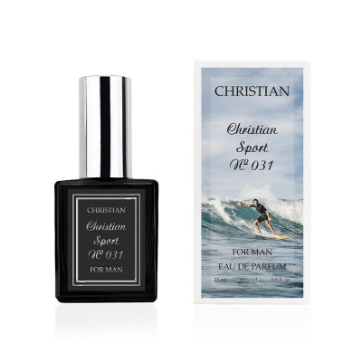 Фото Парфюмированная вода для мужчин «Christian Sport» Christian 25 ml K-25 № 031 Christian