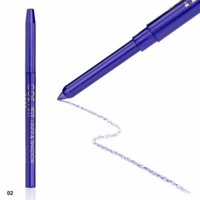 Фото Контурный механический карандаш для глаз и губ Violet (сиреневый) ART № 02 