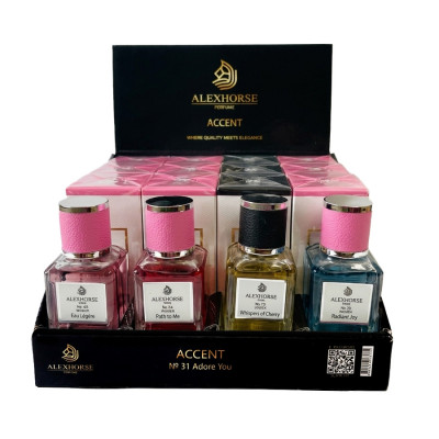 Фото Set № 3 Парфумована вода ALEX HORSE ACCENT 12 × 50 ml+4 tester Alex Horse
