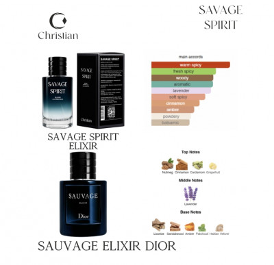 Фото SAVAGE SPIRIT ELIXIR Men 100 ml CSB-100 