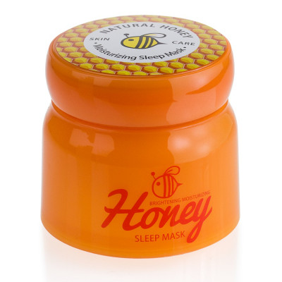 Фото Ночная увлажняющая маска для лица с экстрактом меда Natural Honey 100 g CMD-103 XUEQIER