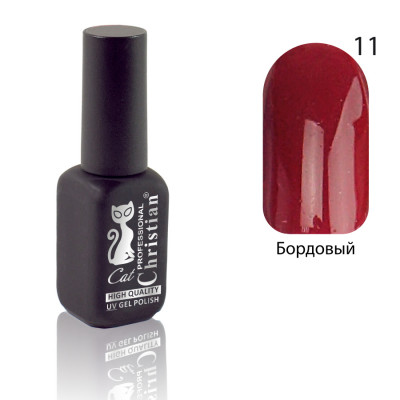 Фото Гель-лак CGP-10HQ №11 15ml Бордовый Christian