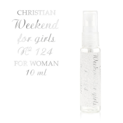 Фото Парфюмированная вода для женщин «Weekend for girls» Christian 10 ml K-10 № 124 Christian