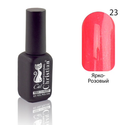 Фото Гель-лак CGP-10HQ №23 15ml Ярко-розовый Christian
