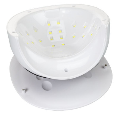 Фото SUN 4S PLUS uv/led 52W white Лампа-сушка для гелевых технологий маникюра + CGP-07 гель лак№ 91 maXmaR