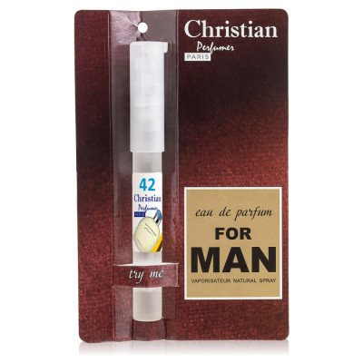 Фото Парфюмированная вода для мужчин 8 ml Christian K-8 № 42 по мотивам "Dolce Light Bloue homme" D&G Christian