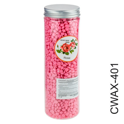 Фото Воск для горячей эпиляции с маслом розы (400g) Christian CWAX-401 Christian