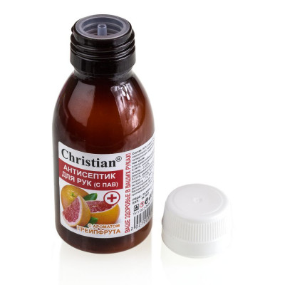 Фото Антисептик для рук с ароматом грейпфрута 110ml Christian CA-110 G Christian