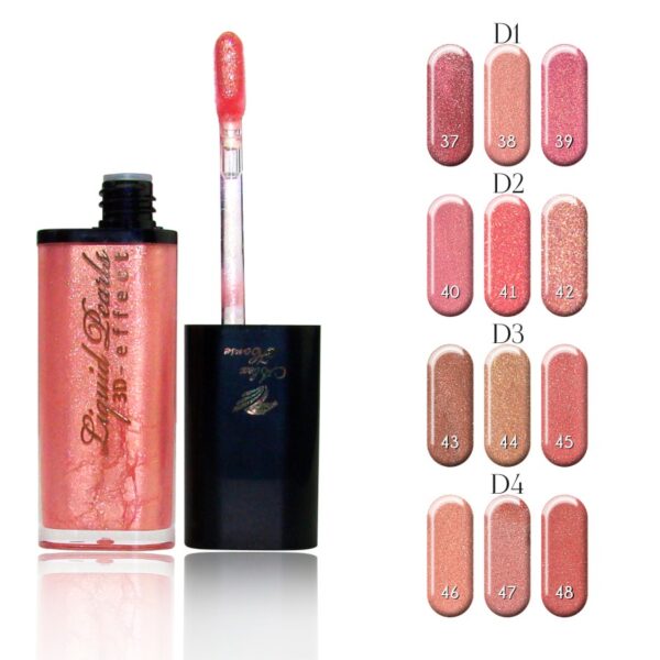 Блиск для губ 3D-effect Liquid Pearls AG-252 D
