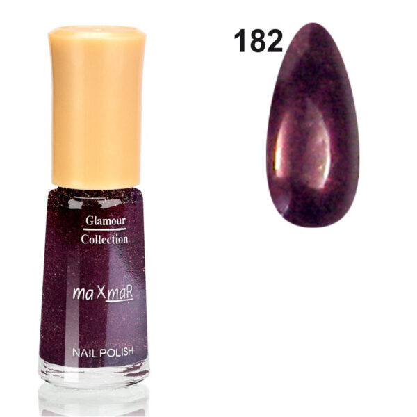 Лак для нігтів maXmaR 7 ml mn-06 №182