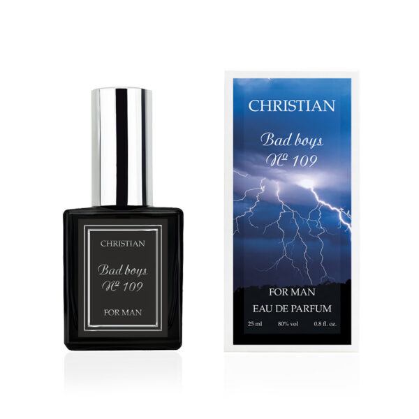 Парфумована вода для чоловіків «Bad Boys» Christian 25 ml K-25 № 109