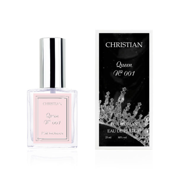 Парфумована вода для жінок «Queen» Christian 25 ml K-25 № 001