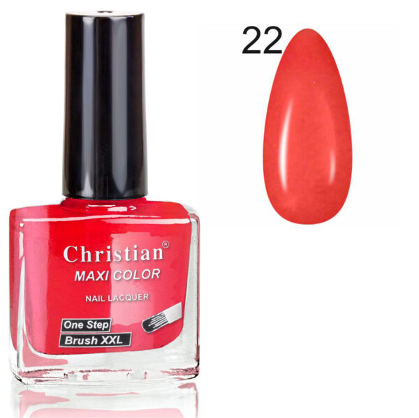 Лак для нігтів з ефектом гель-лаку Christian 11 ml NE-11/GEL № 22