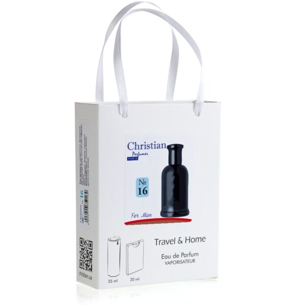 Подарунковий набір парфумерії Christian for men Travel & Home K-2035 № 016 за мотивами Bottled Night