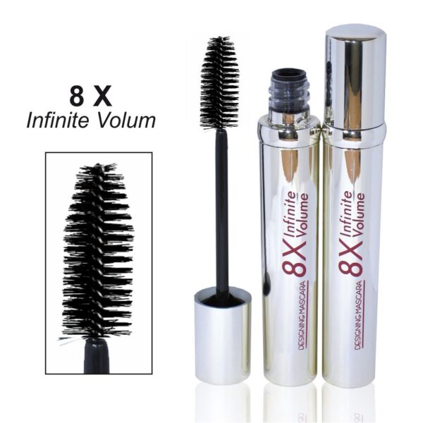 Туш для вій об'ємна 8 X INFINITI VOLUME MM-411 8 X