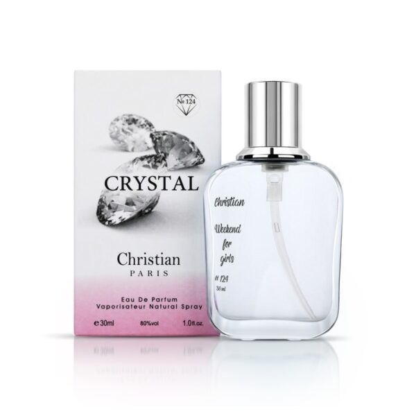Жіночий парфум Crystal Christian 30 ml Crystal № 124 за мотивами "Weekend for women" BURBERRY