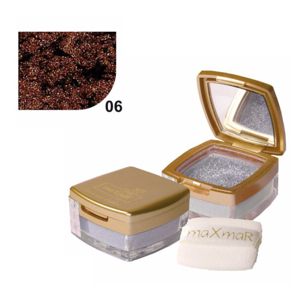 Тіні для повік розсипчасті maXmaR me-063 № 06