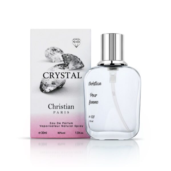 Жіночий парфум Crystal Christian 30 ml № 021 за мотивами "Lacoste pour femme" LACOSTE