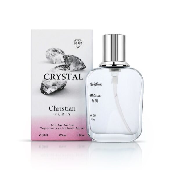 Унісекс парфум Crystal Christian 30 ml № 110 за мотивами "Molecule 02" ESCENTRIC MOLECULES