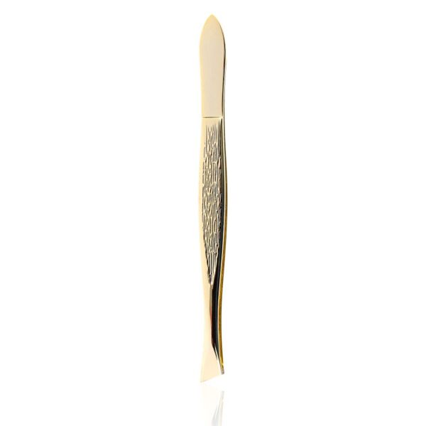 Пінцет скошений Gold Christian CTW-117