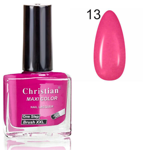 Лак для нігтів з ефектом гель-лаку Christian 11 ml NE-11/GEL №13
