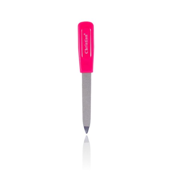 Пилочка для нігтів (180grit) Christian CNF-490 Dark Pink