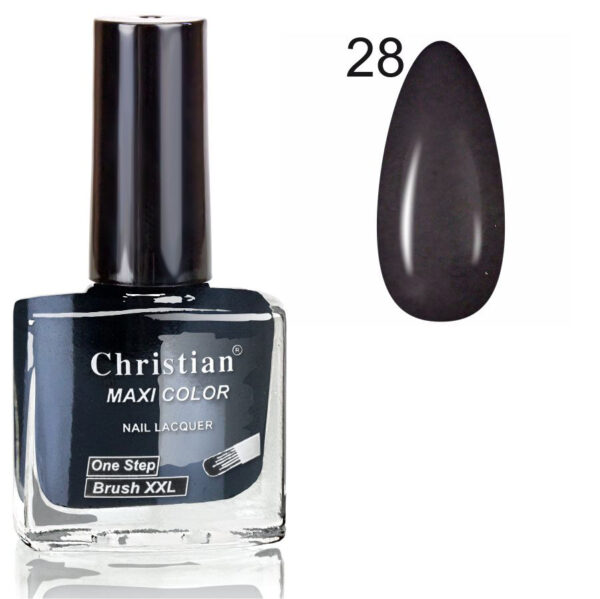 Лак для нігтів з ефектом гель-лаку Christian 11 ml NE-11/GEL №28