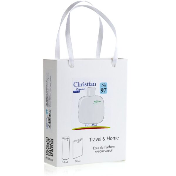 Подарунковий набір парфумерії Christian for men Travel & Home K-2035 № 097 за мотивами L 12.12 Blanc
