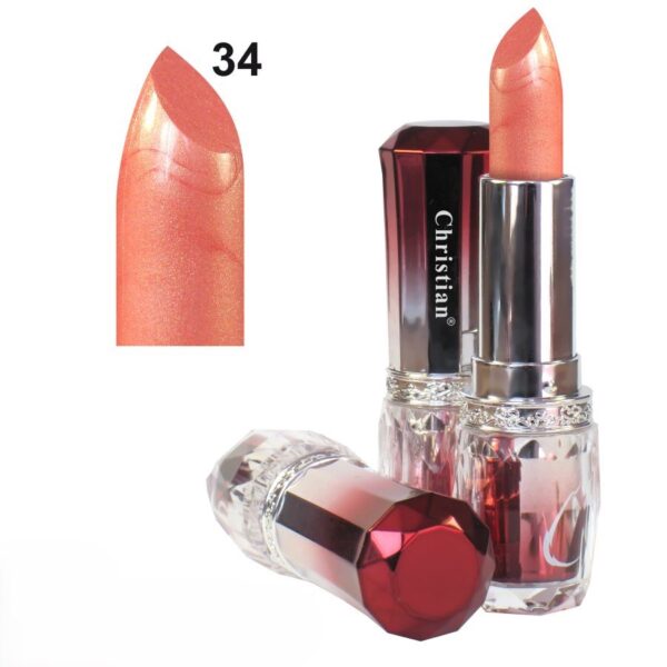 Зволожуюча помада для губ Pink Crystal Christian L-5 №34