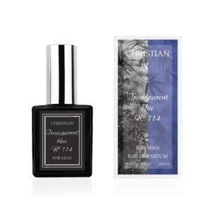 Парфумована вода для чоловіків «Transparent blue» Christian 25 ml K-25 № 114