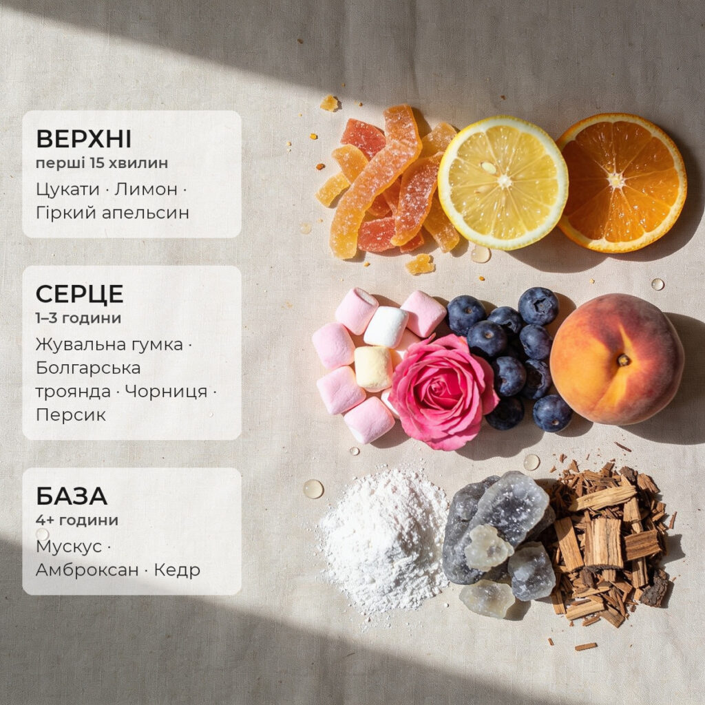 Ноти аромату Candy bubble · Kids 50 мл