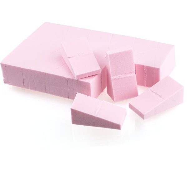 Спонж сегментований для макіяжу (дрібнопористий латекс) Light Pink Christian CSP-701