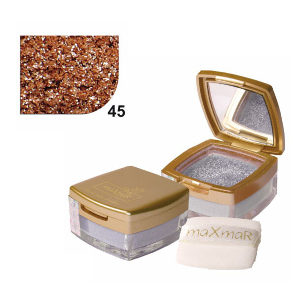 Тіні для повік розсипчасті maXmaR me-063 № 45