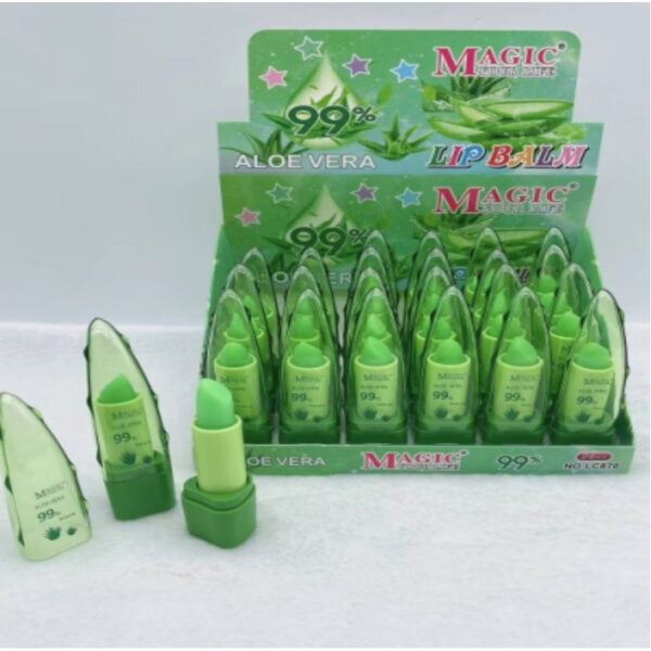 Гігієнічна помада для губ, що проявляється Aloe Vera 99% LC-870