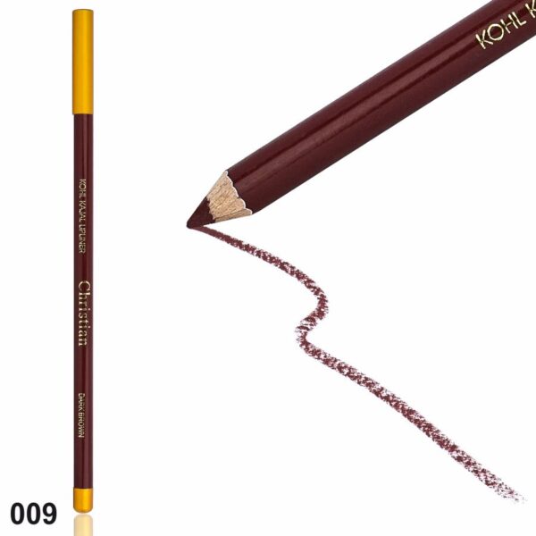 Олівець для губ Christian CH-1 №09 Dark brown