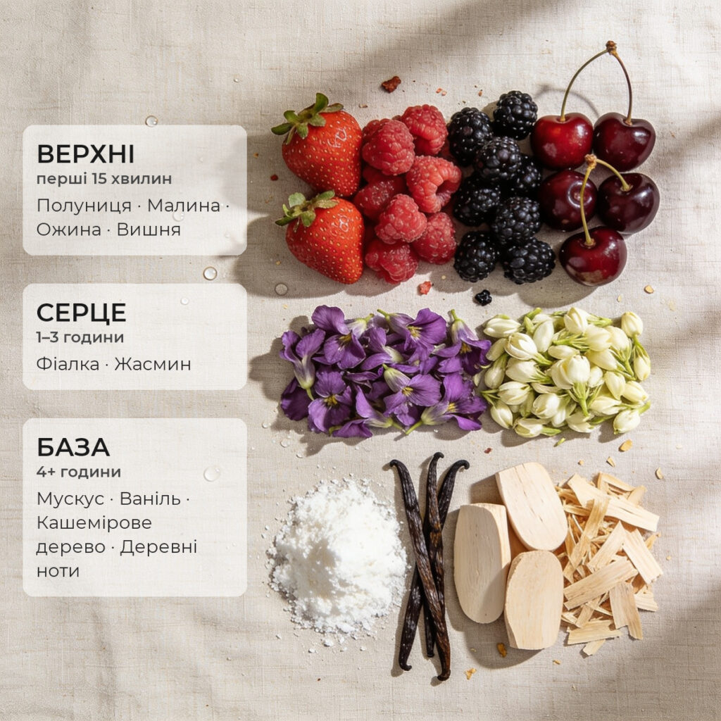 Ноти аромату Her Essence · Accent 50 мл