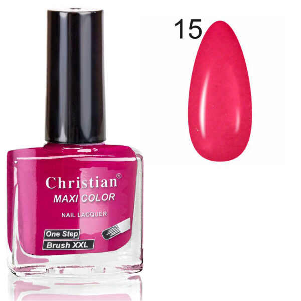 Лак для нігтів з ефектом гель-лаку Christian 11 ml NE-11/GEL №15