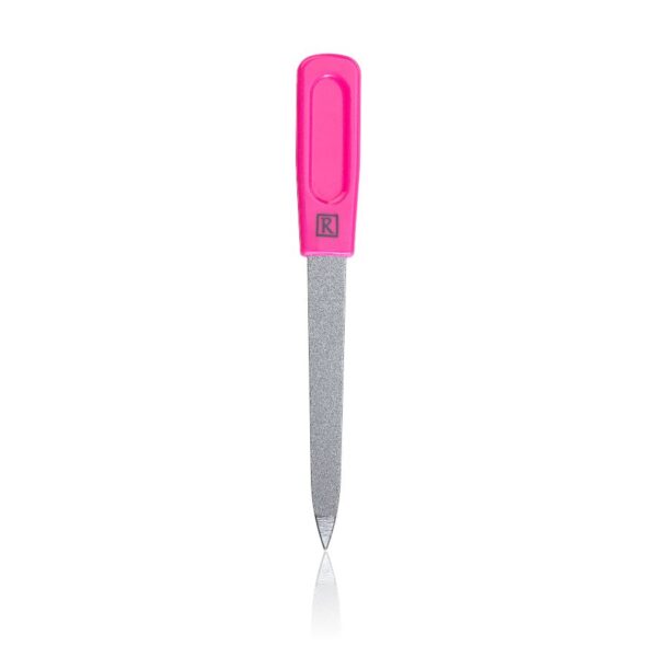 Пилочка для нігтів (180 grit) Romantic Collection RNF-422 Dark Pink