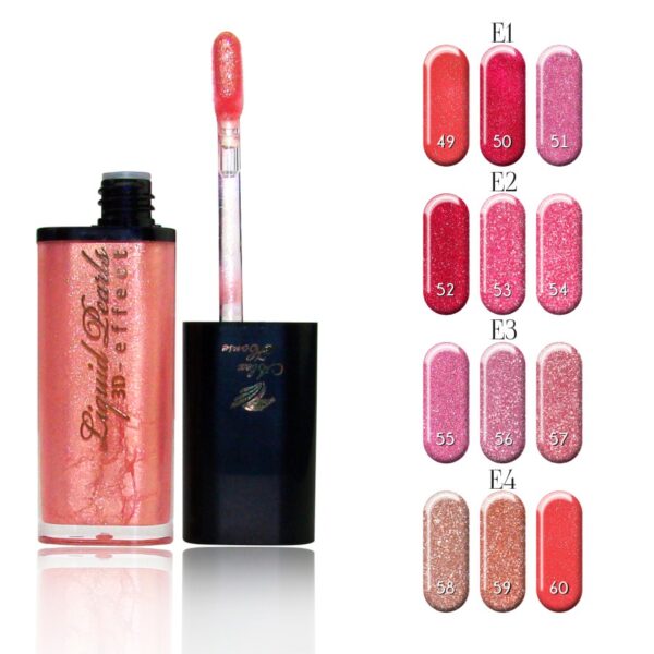 Блиск для губ 3D-effect Liquid Pearls AG-252 E