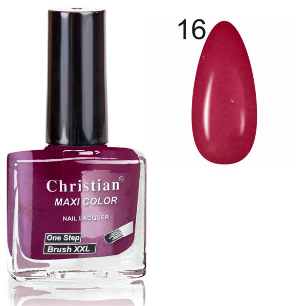 Лак для нігтів з ефектом гель-лаку Christian 11 ml NE-11/GEL №16