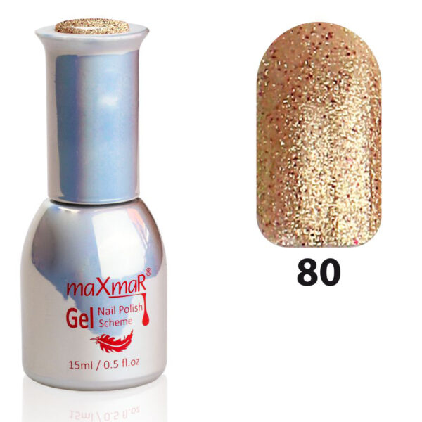 Гель-Лак M-15 № 080 Пшеничні блискітки