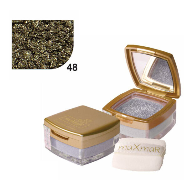 Тіні для повік розсипчасті maXmaR me-063 № 48
