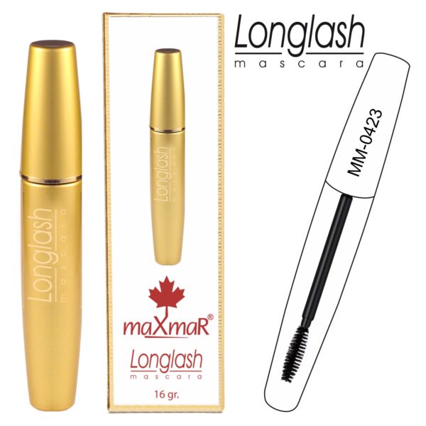 Туш для вій Gold Mascara Longlash подовжуюча maXmaR MM-0423